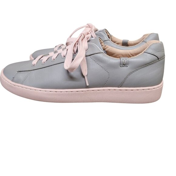 VIONIC Pro Mable Sneakers Leather Lace Up Comfort Gray Pink Women’s Size 11 - Picture 3 of 16